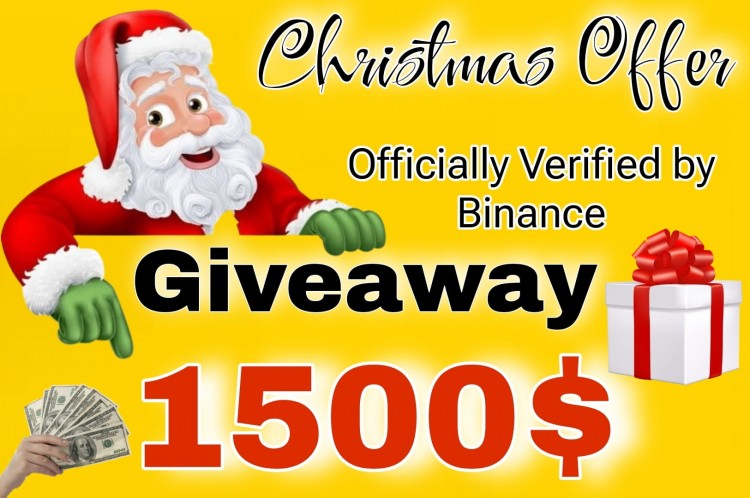 Binance圣诞挑战赛：免费赚取1500美元！