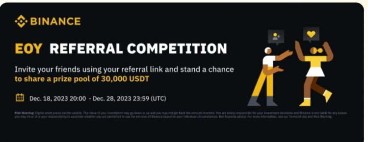 Binance Referral Contest - Win $30,000 Rewards!