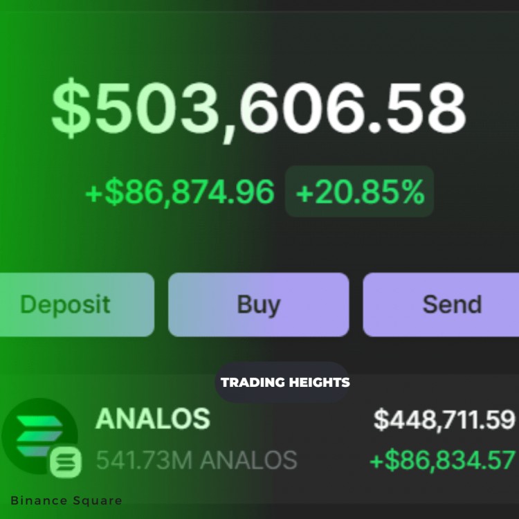 $ANALOS: 100 美元到50万，更多即将推出 下一个推出的Solana上最热门代币