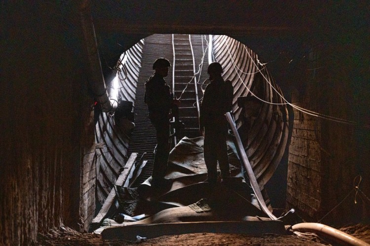 [克里斯]以色列国防军承认正在用海水淹没哈马斯隧道