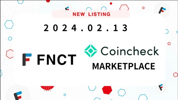 FNCT于周二起在Coincheck市场上架