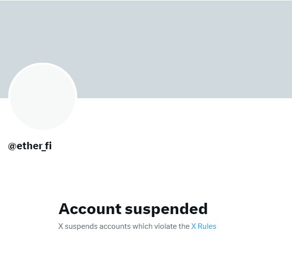Ether.fi Twitter 帐户被锁定，社区陷入混乱！