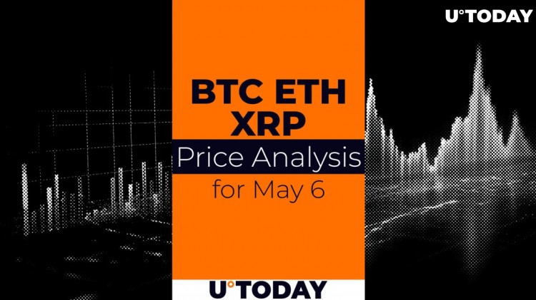 BTC、ETH 和 XRP 价格预测 5 月 6 日
