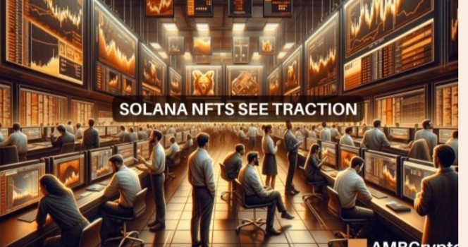 Solana NFT 在 24 小时内跃升 30%：激增的背后是什么？